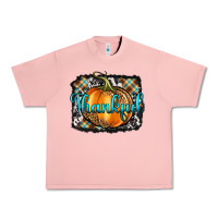 Salmon Thankful Pumpkin Urban Heavy Tee - Artiststas