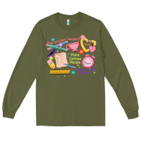 Army Green teacher stuff Long Sleeve Tee - JahusDesignShop