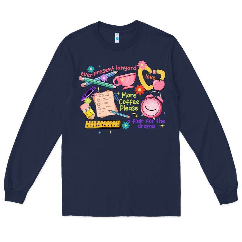 Teacher Stuff Long Sleeve Tee by JahusDesignShop | Teevron