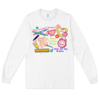 White teacher stuff Long Sleeve Tee - JahusDesignShop