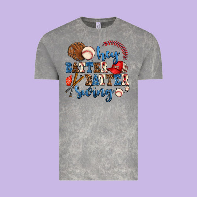 Hey Batter Batter Swing Vintage Tee Designed By Adodesignshop