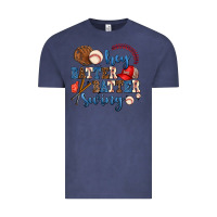 Vintage Denim hey batter batter swing Vintage Tee - AdoDesignShop