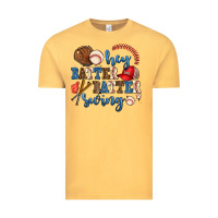 Vintage Mustard hey batter batter swing Vintage Tee - AdoDesignShop