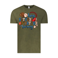 Vintage Olive hey batter batter swing Vintage Tee - AdoDesignShop