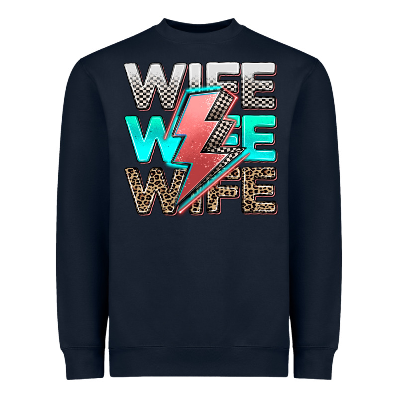 Racing Wife Heavyweight Sweatshirt by AdoDesignShop | Teevron