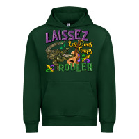 Forest Green laissez les bons temps rouler Urban Hoodie - CowGirlArtShop