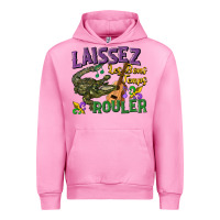 Fuchsia Pink laissez les bons temps rouler Urban Hoodie - CowGirlArtShop