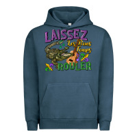 Pigment Midnight Navy laissez les bons temps rouler Urban Hoodie - CowGirlArtShop