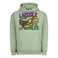 Pigment Oil Green laissez les bons temps rouler Urban Hoodie - CowGirlArtShop