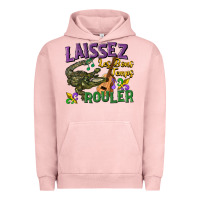 Pigment Salmon laissez les bons temps rouler Urban Hoodie - CowGirlArtShop