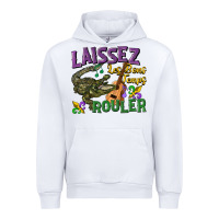 White laissez les bons temps rouler Urban Hoodie - CowGirlArtShop
