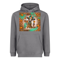 Storm Western Hay Fall Cow Heavyweight Hoodie - LillyAllenDesigns