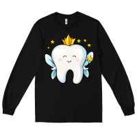 Black tooth fairy Long Sleeve Tee - Jasminsmagicworld