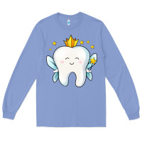 Colony Blue tooth fairy Long Sleeve Tee - Jasminsmagicworld