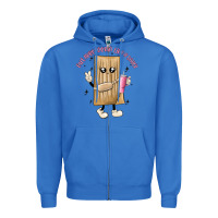 True Royal out here lookin like a snack Zipper Hoodie - MaliasSmallBusiness