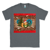 Charcoal Heather christmas trees gemstone Classic Tee - AdoDesignShop
