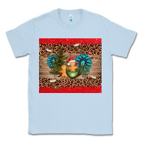 Dusty Blue christmas trees gemstone Classic Tee - AdoDesignShop