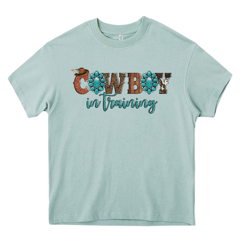 Cowboy In Training Heavy Core Tee by Artiststas | Teevron