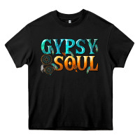 Black gypsy soul Heavy Core Tee - texasbilliewilder