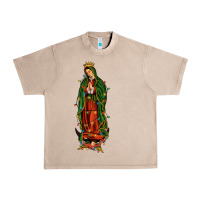 French Oak christmas our lady of guadalupe Urban Heavy Tee - JahusDesignShop
