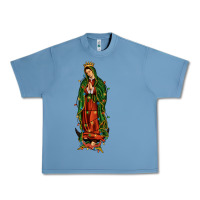 Pebble Blue christmas our lady of guadalupe Urban Heavy Tee - JahusDesignShop