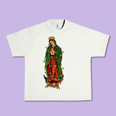 Christmas Our Lady Of Guadalupe Urban Heavy Tee Designed By Jahusdesignshop