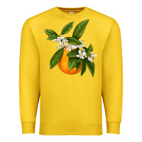 Lemon Tangerine Premium Sweatshirt - LillyAllenDesigns