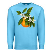 Ocean Blue Tangerine Premium Sweatshirt - LillyAllenDesigns