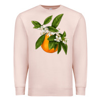 Pale Pink Tangerine Premium Sweatshirt - LillyAllenDesigns