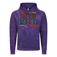 Cloud Purple hey batter batter batter Vintage Hoodie - CowhideDigitalArt