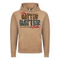 Vintage Coffee hey batter batter batter Vintage Hoodie - CowhideDigitalArt