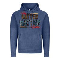 Vintage Denim hey batter batter batter Vintage Hoodie - CowhideDigitalArt