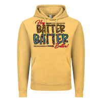 Vintage Mustard hey batter batter batter Vintage Hoodie - CowhideDigitalArt