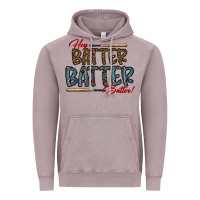 Vintage Zinc hey batter batter batter Vintage Hoodie - CowhideDigitalArt