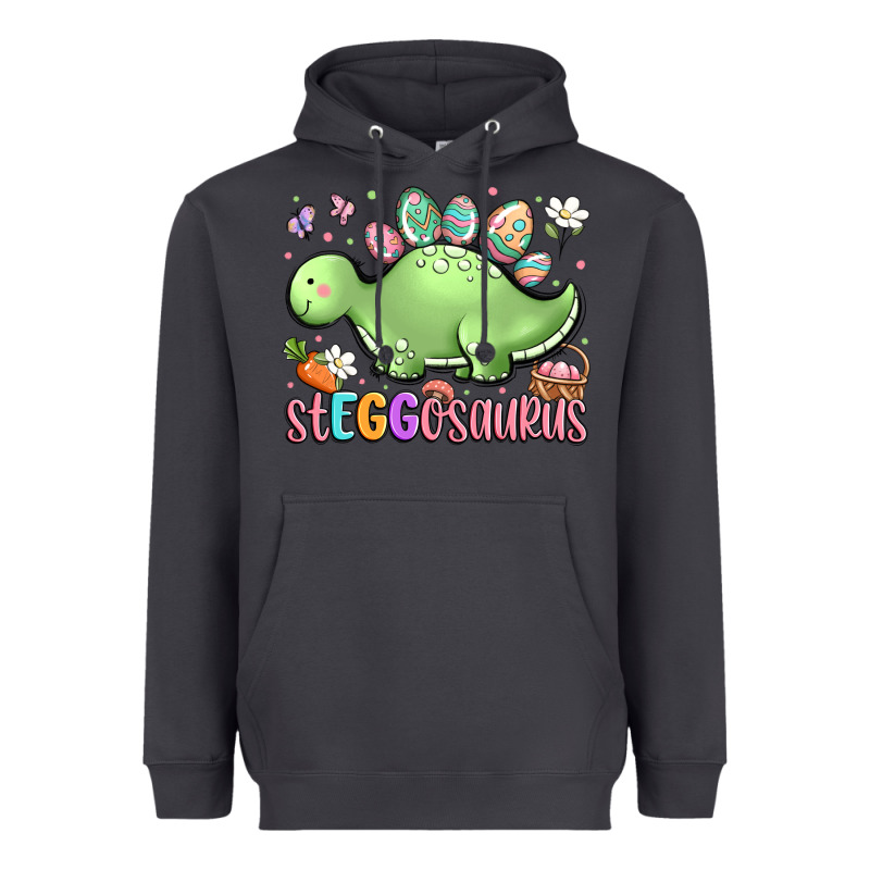 Easter Stegosaurus Delight Heavyweight Hoodie by LillyAllenDesigns | Teevron