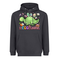 Smoke easter stegosaurus delight Heavyweight Hoodie - LillyAllenDesigns