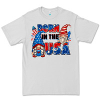 Dove Grey born in the usa Premium Tee - Zillion Design Studio
