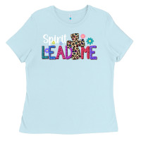 Baby Blue spirit lead me Ladies Tee - JahusDesignShop