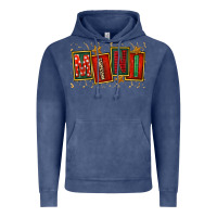 Vintage Denim mini christmas Vintage Hoodie - FaDigitalArtStudio