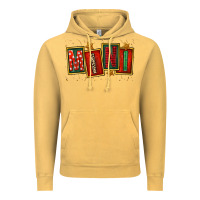 Vintage Mustard mini christmas Vintage Hoodie - FaDigitalArtStudio