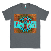 Charcoal Heather christmas cross gemstone Classic Tee - AdoDesignShop