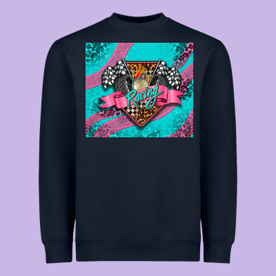 Racing Pink Tumbler Heavyweight Sweatshirt Designed By Adodesignshop
