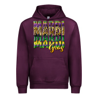 Mauve Wine mardi gras Urban Hoodie - CowGirlArtShop