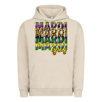 Pigment French Oak mardi gras Urban Hoodie - CowGirlArtShop