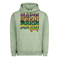 Pigment Oil Green mardi gras Urban Hoodie - CowGirlArtShop