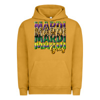 Pigment Peanut Butter mardi gras Urban Hoodie - CowGirlArtShop