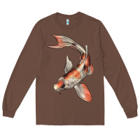 Chestnut Koi Fish Long Sleeve Tee - LillyAllenDesigns