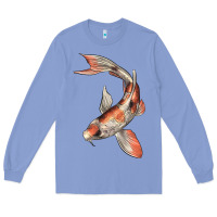 Colony Blue Koi Fish Long Sleeve Tee - LillyAllenDesigns