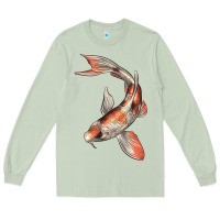 Matcha Koi Fish Long Sleeve Tee - LillyAllenDesigns