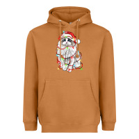 Meerkat christmas ragdoll cat Heavyweight Hoodie - LillyAllenDesigns